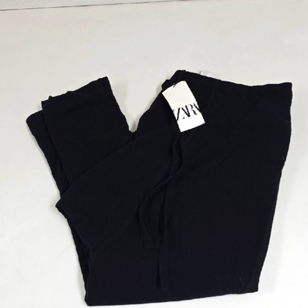 Zara Black Sweatpants Comfortable Joggers